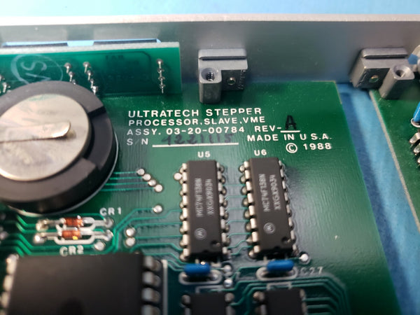 Ultratech Stepper VME Focus Control 03-20-00784 Rev A 03-20-01967 Rev A