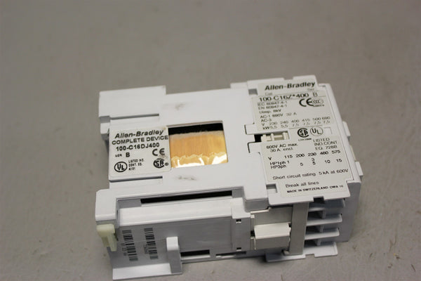 Allen-Bradley General Purpose Contactor 100-C16DJ400