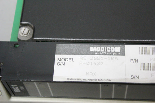 MODICON AEG PLC MODULE AS-B821-108