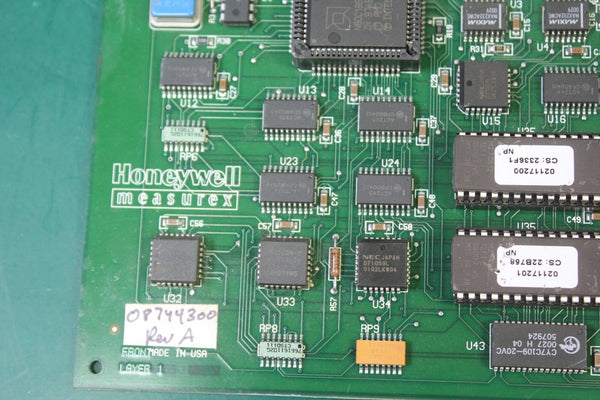 HONEYWELL MEASUREX ISA FIBEROPTIC CONTROL CARD PSCSP 05433700