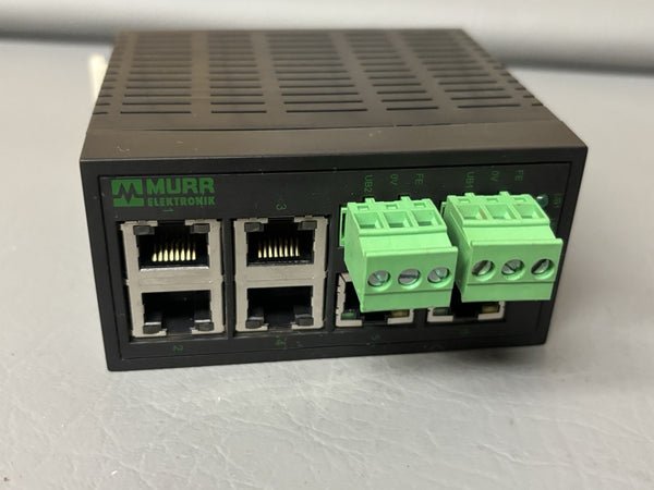 MURR TREE 6TX ECO ETHERNET SWITCH UB 9-30 VDC 0.6A