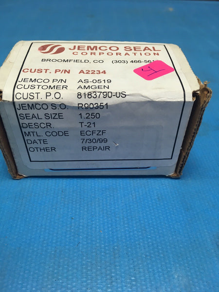 Jemco seal AS-0519 A2234 Size 1.25 type 21 new 