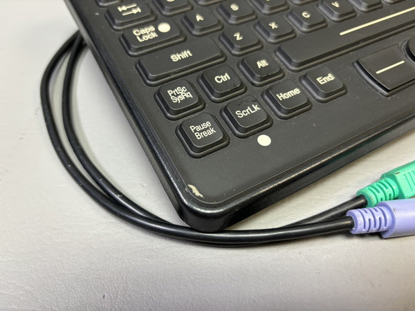 TEXAS INDUSTRIAL DP-860-PS/2 COMPUTER KEYBOARD