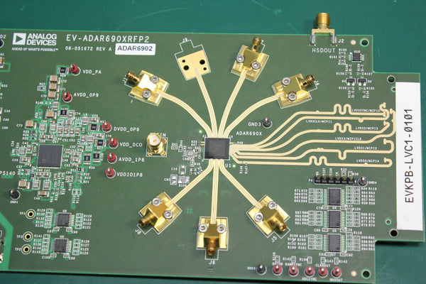 ANALOG DEVICES ADAR6902 77GHZ RADAR MMIC EVALUATION BOARD ADAR6902