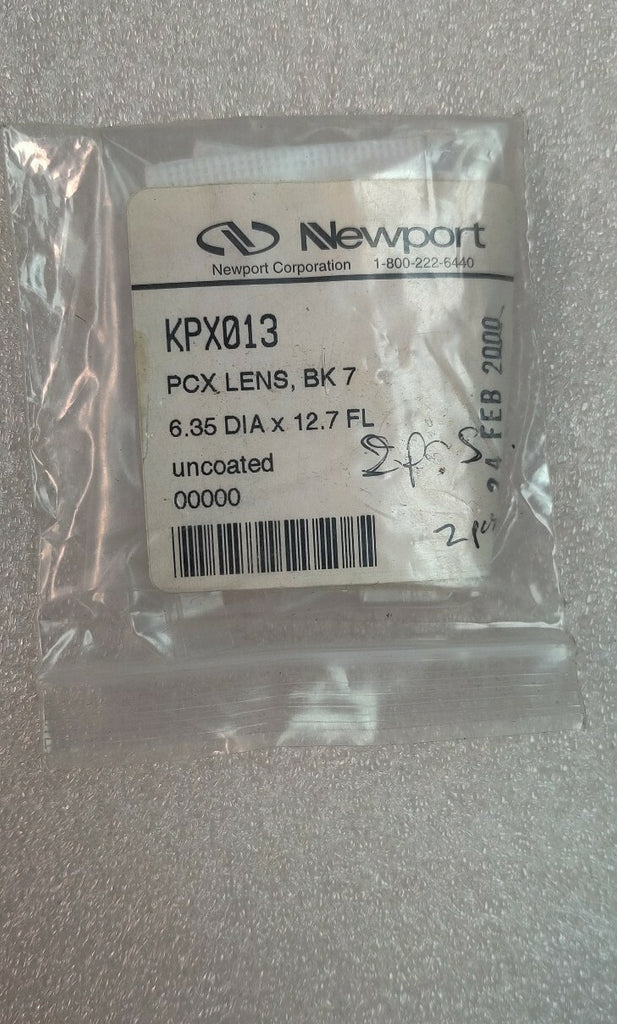 NEWPORT KPX013 PCX Lens, BK 76.35 DIA x 12.7 FL New