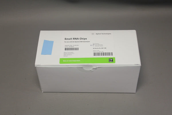 NEW BOX OF 21 AGILENT SMALL RNA CHIPS FOR 2100 BIOANALYZER 5067-1563