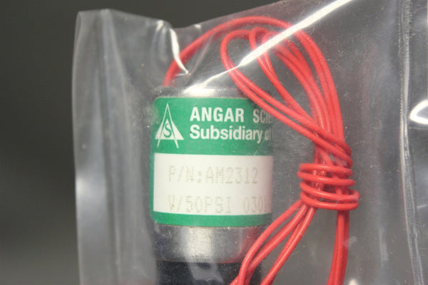 NEW ANGAR/ASCO MICRO-MINI SOLENOID VALVE AM2312