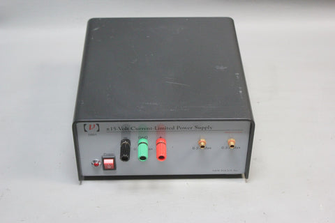 NEW FOCUS +/- 15V CURRENT LIMITED POWER SUPPLY 0901
