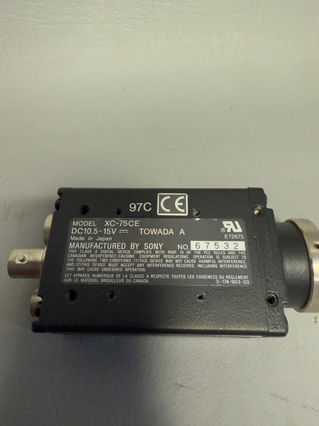 SONY XC-75CE MACHINE VISION CAMERA