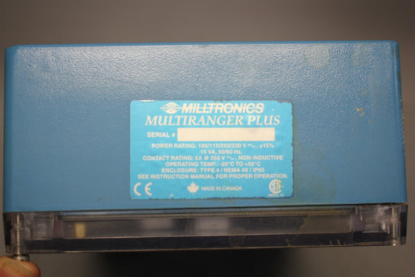 MILLTRONICS MULTIRANGER PLUS