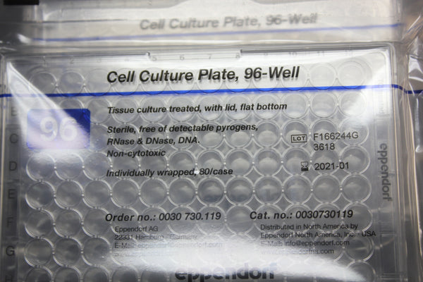 4- SEALED Eppendorf Cell Culture Plate 96 Well 0030730119