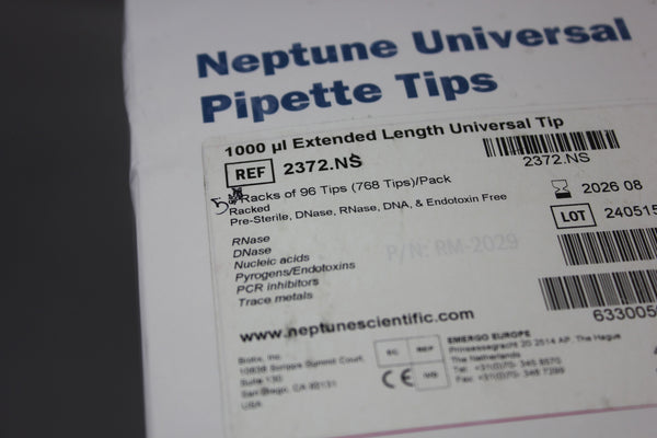 480 NEPTUNE 1000 UL EXTENDED LENGTH UNIVERSAL TIP 2372.NS