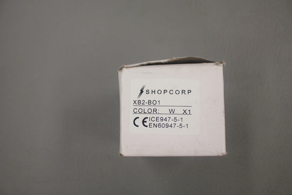 NEW SHOPCORP XB2-BO1 PUSH BUTTON BOX