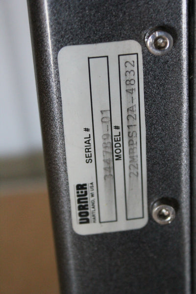 DORNER GEARMOTOR 42A5BEPM-E3 827-4182 1/4HP + CONVEYOR 22MBPS12A-4832