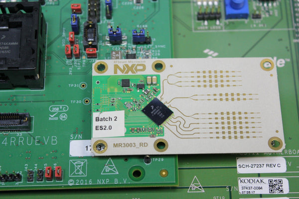 FREESCALE MPC57XX BOARD W/77GHX MR3003 RADAR TRANSCEIVER + S32R274RRUEVB
