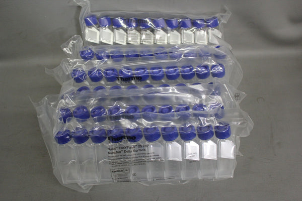 6 NEW BAGS OF 10 THERMO NUNC EASY FLASK NUNCLON DELTA SURFACE 25cm2 156367