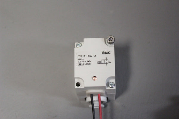 SMC PILOT OPERATED 2 PORT SOLENOID VALVE VQ21A1-5GZ-C6