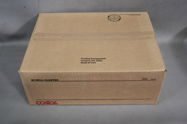 NEW CASE OF 48 CORNING COSTAR 96 WELL ASSAY PLATE MICROPLATE CLUSTER 3896