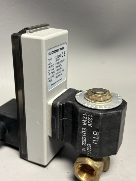 ET20M Electronic Timer Solenoid Drain Valve 240vac 20w