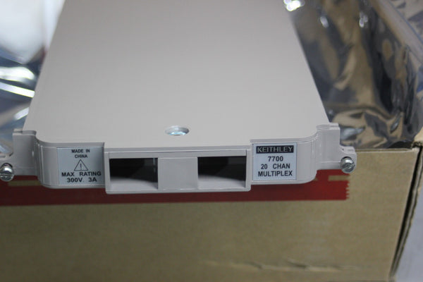 NEW KEITHLEY 20 CHANNEL MULTIPLEX CARD 7700