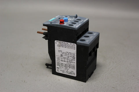 Unused SIEMENS SIRUIS THERMAL OVERLOAD RELAY 3RU2126-4PB0