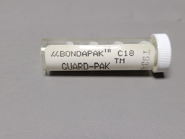 4 NEW WATERS BONDAPAK C18 GUARD-PAK PRECOLUMN CARTRIDGES