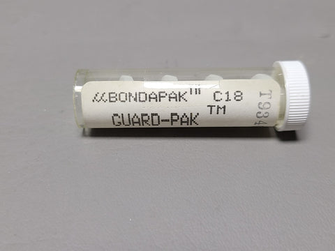 4 NEW WATERS BONDAPAK C18 GUARD-PAK PRECOLUMN CARTRIDGES