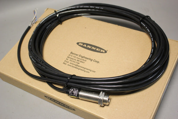 NEW BANNER INFRARED TEMPERATURE SENSOR  M18TUP8