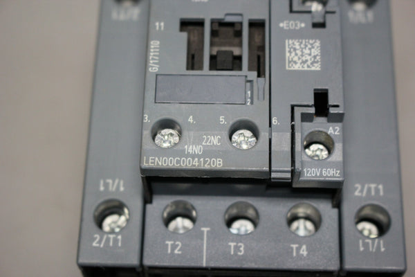 SIEMENS POWER CONTACTOR LEN00C004120B