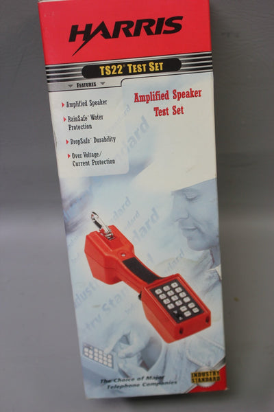 NEW HARRIS TS22 AMPLIFIER SPEAKER TEST SET TS22.4-001 22800-001