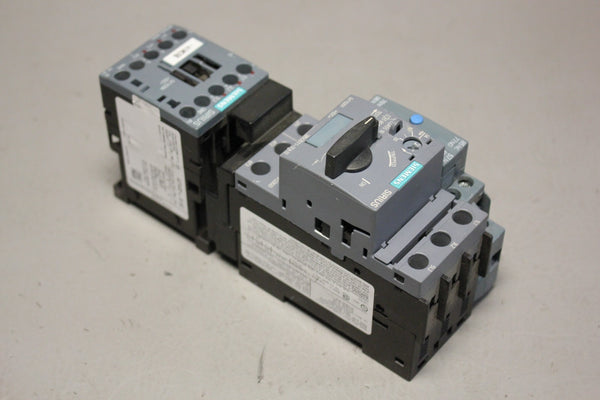 SIEMENS SIRIUS 3RV2011-1FA10 3RT2015-18841 24 V CIRCUIT BREAKER MODULE CU