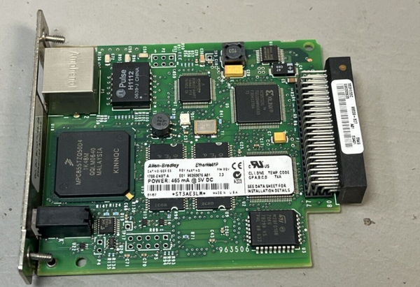 ALLEN BRADLEY FLEX I/O ETHERNET CONTROL MODULE 1788-ENBT Series A FW 3.004