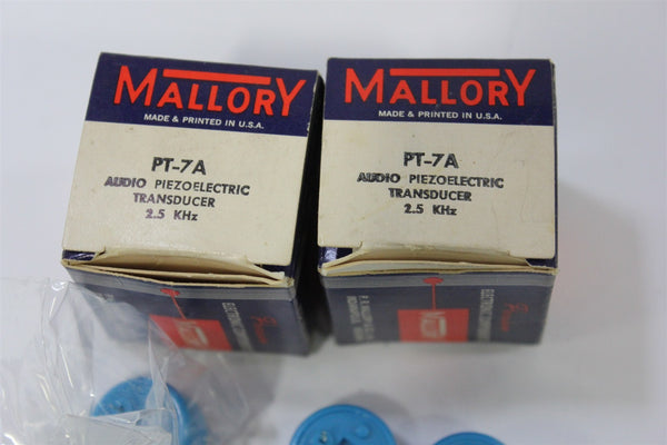 3  Mallory Audio Piezoelectric Transducer 2.5khz Pt-7a