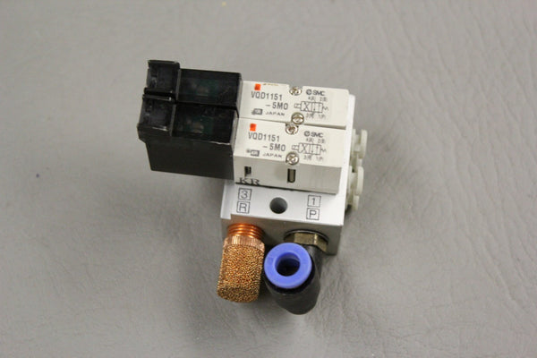 SMC VQD1151-5M0 SOLENOID VALVES AND MANIFOLD
