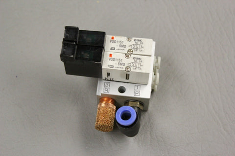 SMC VQD1151-5M0 SOLENOID VALVES AND MANIFOLD