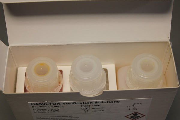 NEW HAMILTON VERIFICATION SOLUTIONS 1, 2 & 3 REF: 199030 EXP 2022-01-10