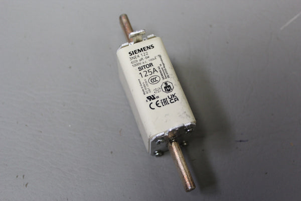 SIEMENS 125A 660V SITOR FUSE LINK 3NE4122