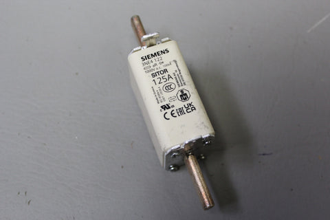SIEMENS 125A 660V SITOR FUSE LINK 3NE4122