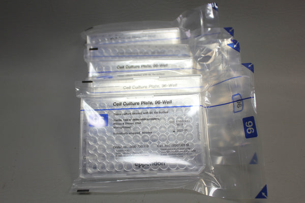 4- SEALED Eppendorf Cell Culture Plate 96 Well 0030730119