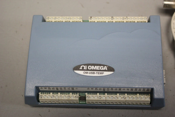 OMEGA TEMPERATURE/VOLTAGE INPUT USB DATA ACQUISITION MODULE DAQ OM-USB-TEMP