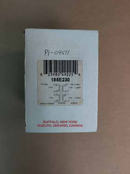 Hammond manufacturing 185E230 Transformer NEW