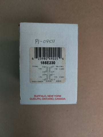 Hammond manufacturing 185E230 Transformer NEW