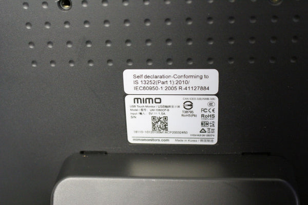 MIMO USB touch monitor UM-1080CP-B