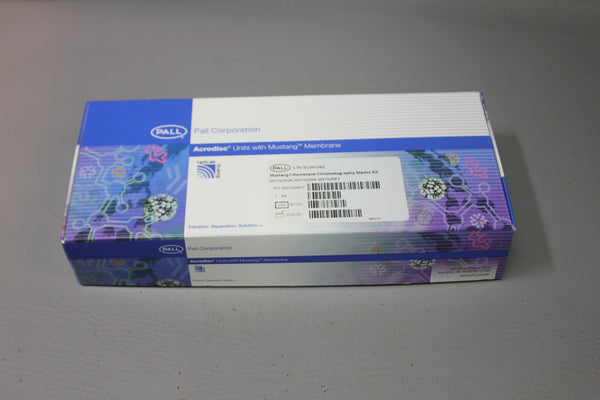 Pall MSTG25S6 Acrodisc Unit with Mustang Membrane 0.8uM 0.2 uM 9 UNITS