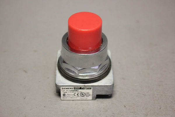 SIEMENS 52PM8B2 OIL TIGHT PUSHBUTTON