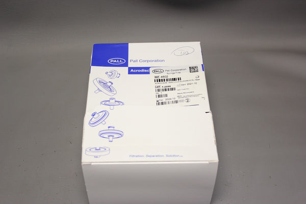 63 NEW PALL ACRODISC 13MM 0.2UM SYRINGE FILTERS 4602