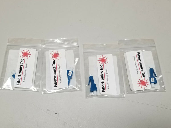 Lot of 4 Fibertronics Fiber Optic Build Out Attenuators LC/UPC 5dB 1310nm 1550nm