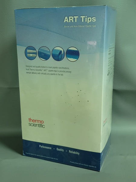 THERMO SCIENTIFIC ART 300L SOFTFIT AEROSOL RESISTANT PIPETTE TIP 2739 QTY 960