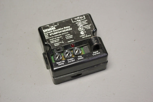 UNUSED SIEMENS CURRENT SENSITIVE RELAY  97UMF0416X452U