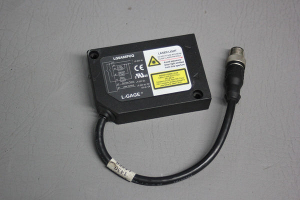 BANNER LASER DISPLACEMENT SENSOR   LG5A65PUQ
